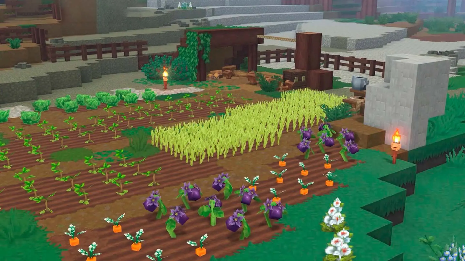Hytale. Верстак фермера: прокачка, семена и деревья - изображение
