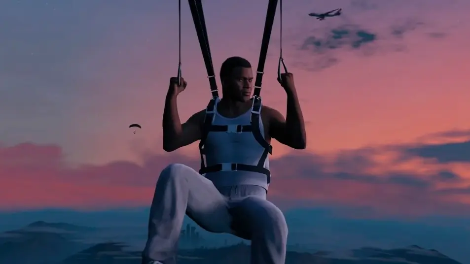 GTA 5. Как использовать парашют - изображение