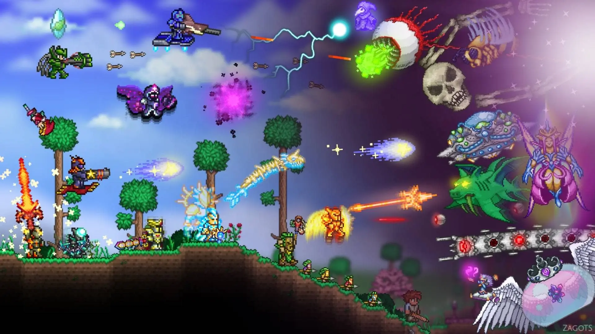 Terraria. Класс призывателя: положись на стражей и миньонов - изображение