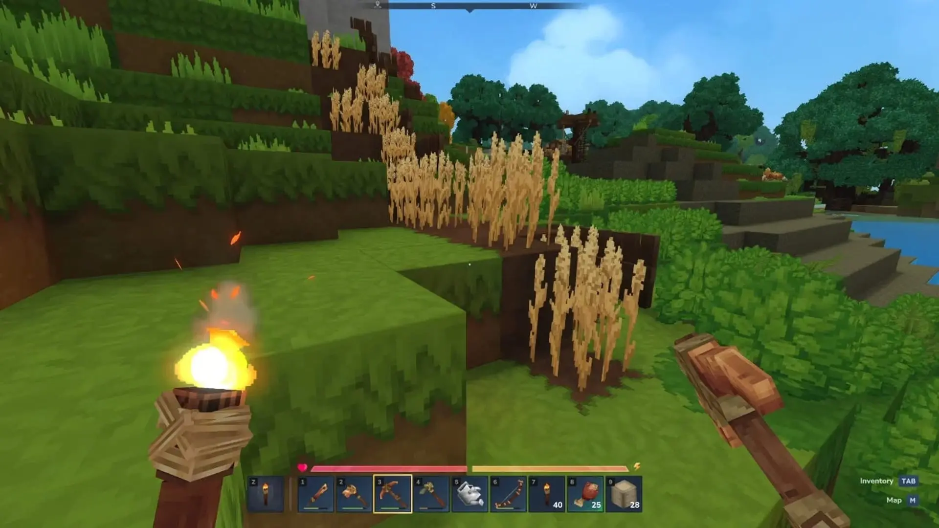 Hytale. Верстак фермера: прокачка, семена и деревья - изображение