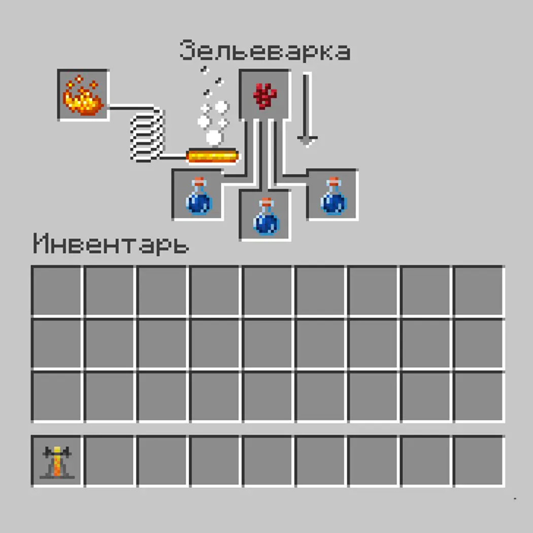 Minecraft. Зелье подводного дыхания: как сварить и зачем оно нужно - изображение