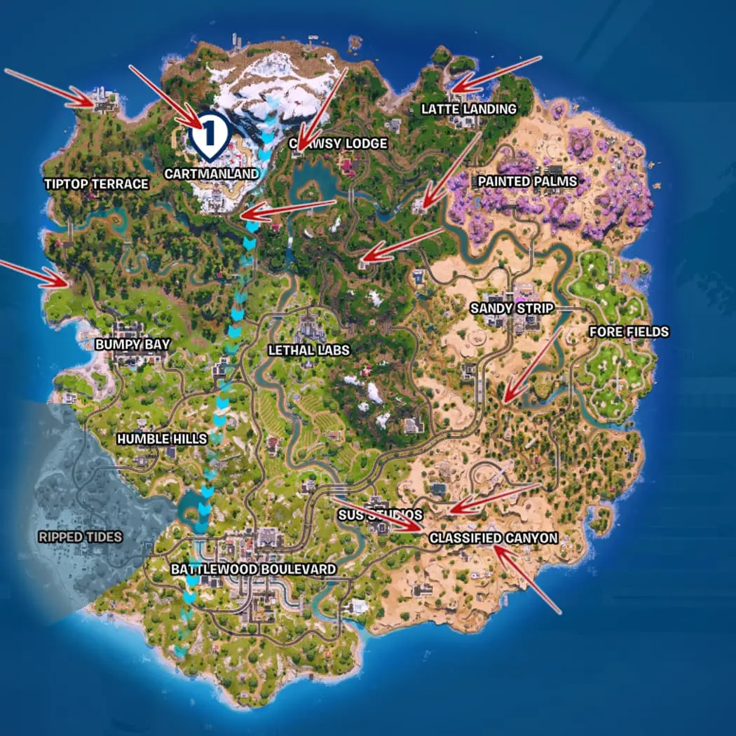 Fortnite. Флашеры: где искать туалет-телепорт и зачем он нужен - изображение