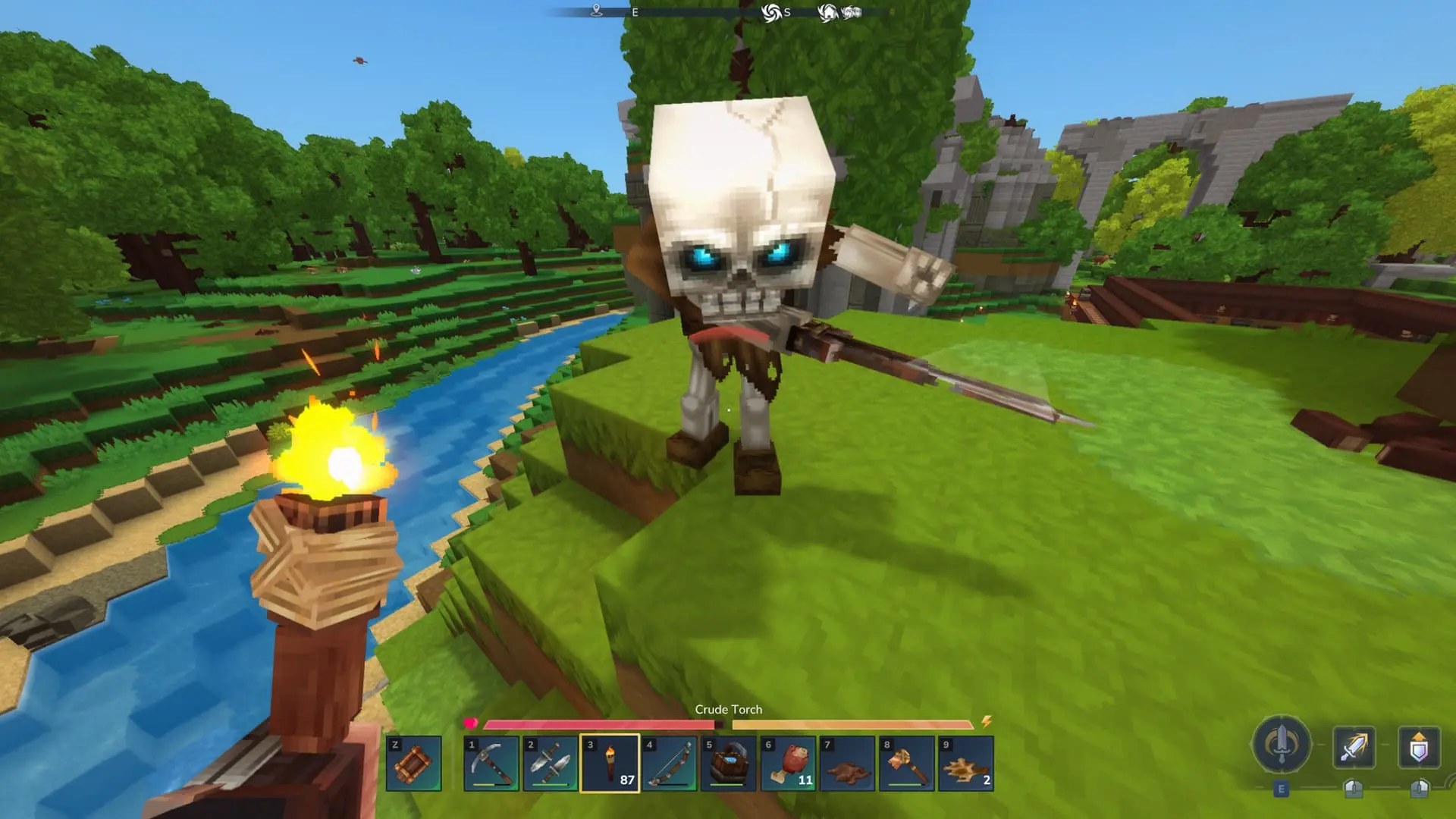 Hytale. Как сделать телепорт: добыча ресурсов и крафт - изображение