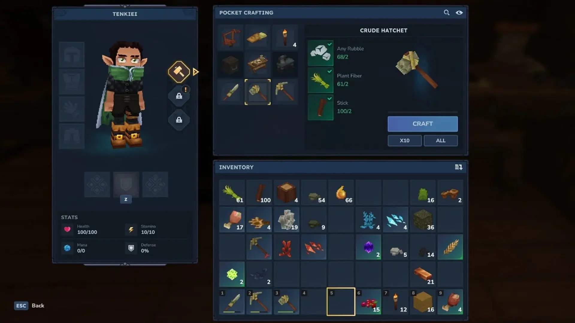 Hytale. Стартовая прокачка: от палки до порталов - изображение