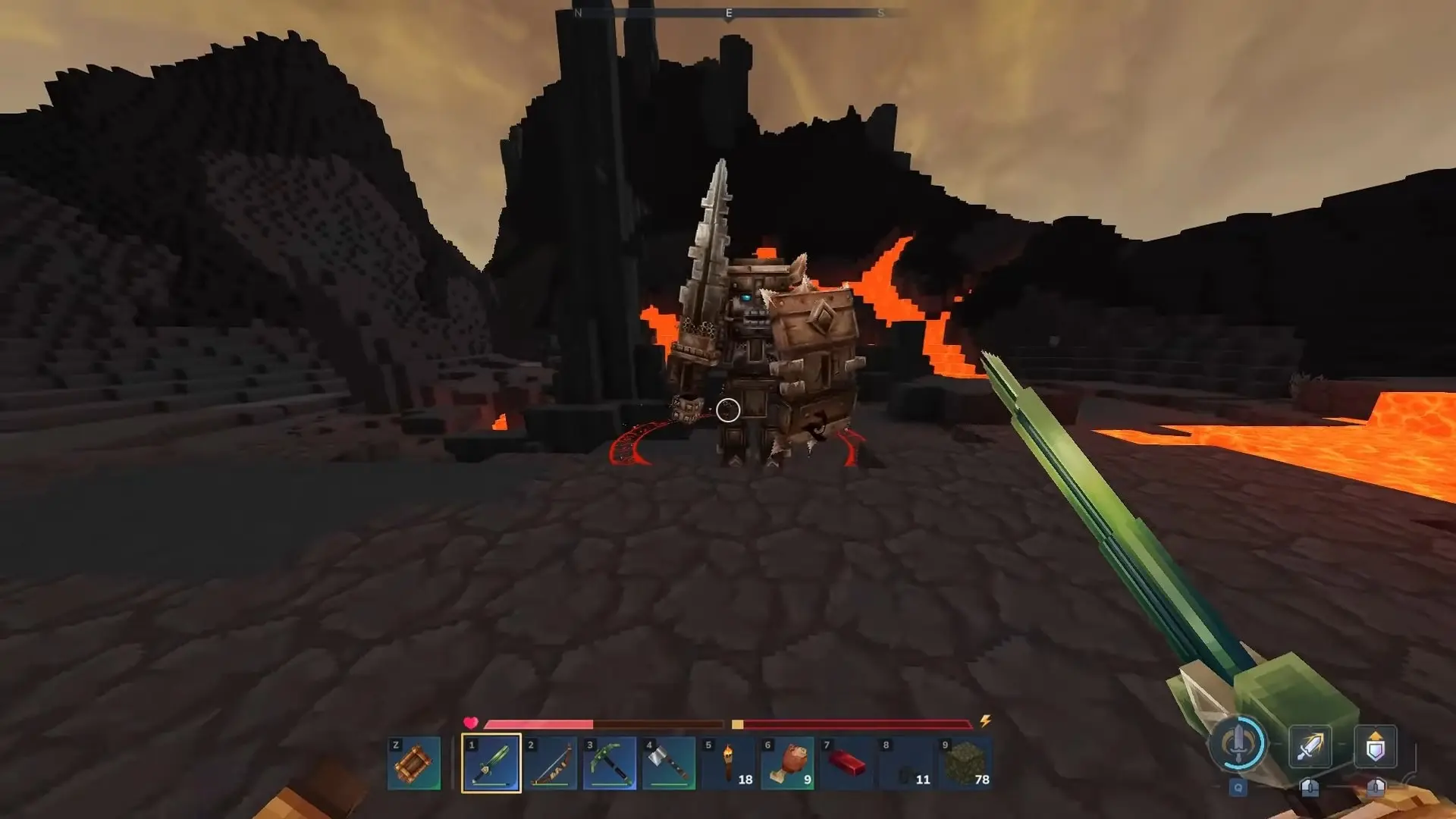 Hytale. Адамантит: где найти и как не сгореть в лаве - изображение