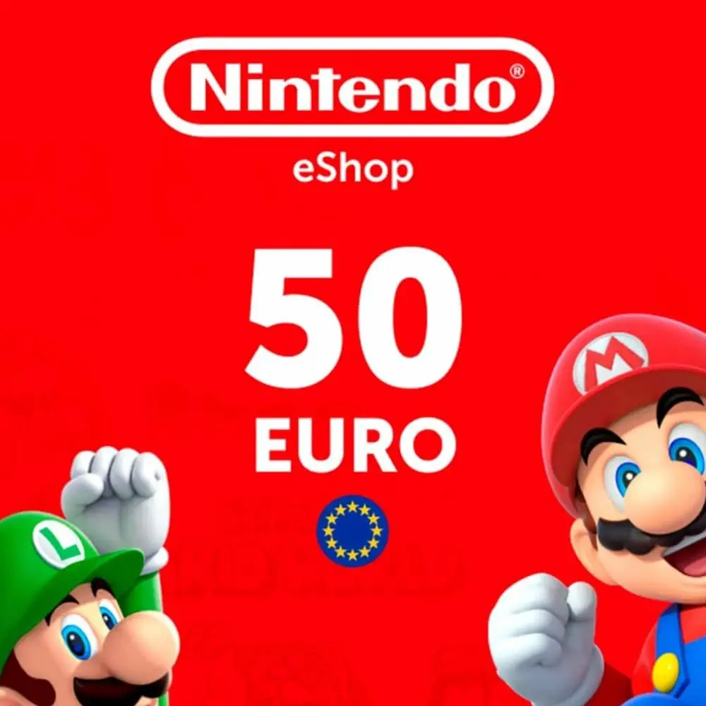 Купить Карта оплаты Nintendo eShop 50 € (Европа) - изображение