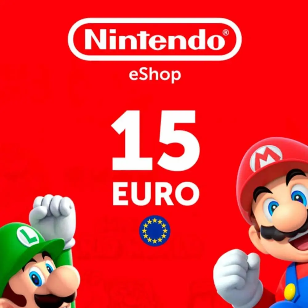 Купить Карта оплаты Nintendo eShop 15 € (Европа) - изображение