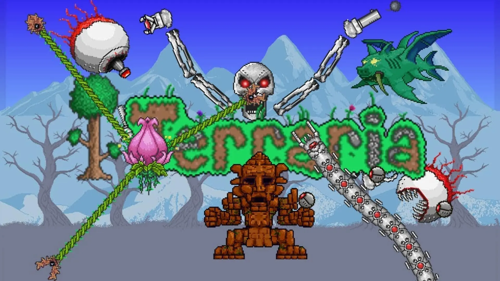 Terraria. Боссы: как призвать и где искать - изображение