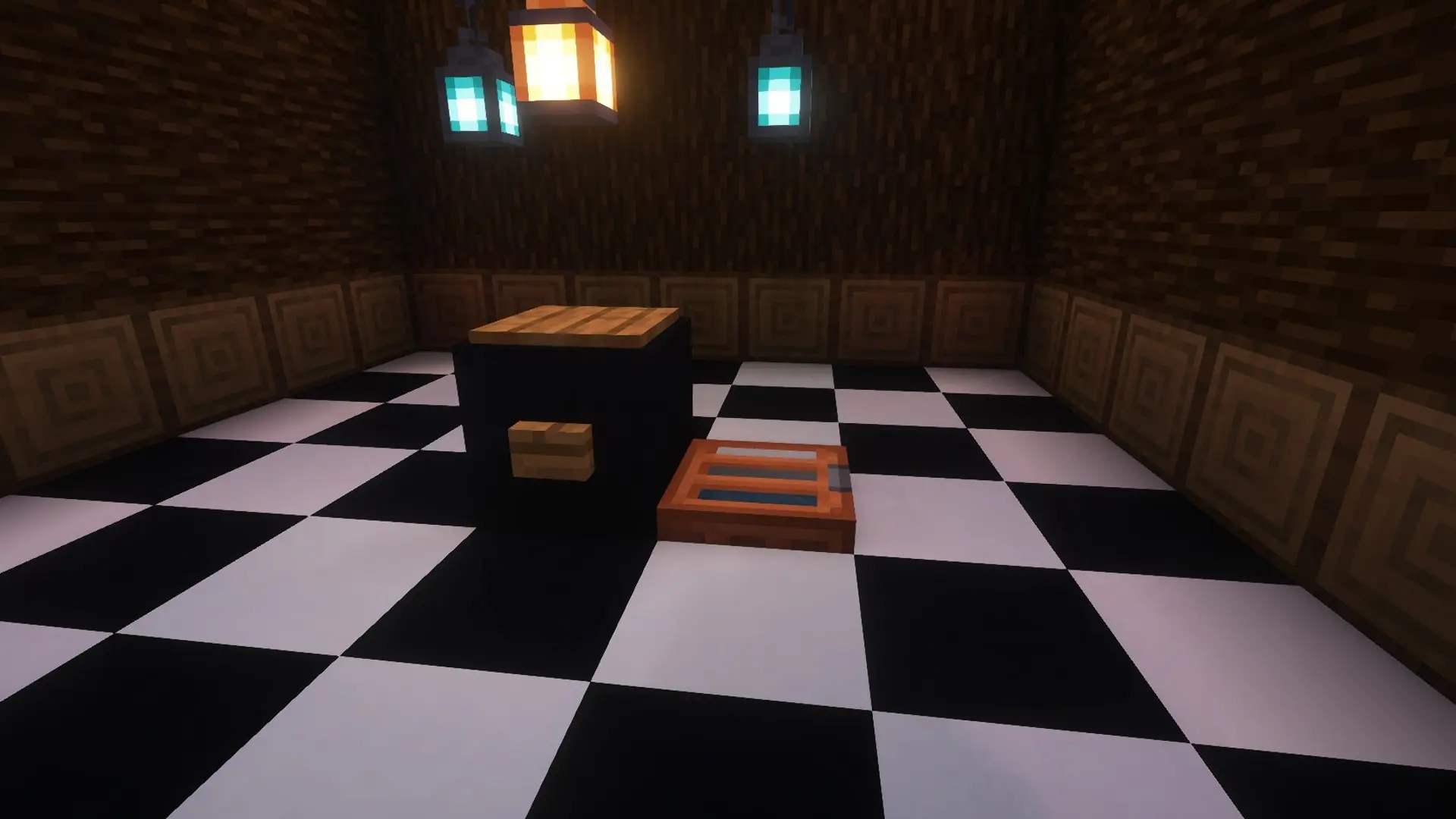 Minecraft. Как сделать люк: крафт и полезное применение - изображение