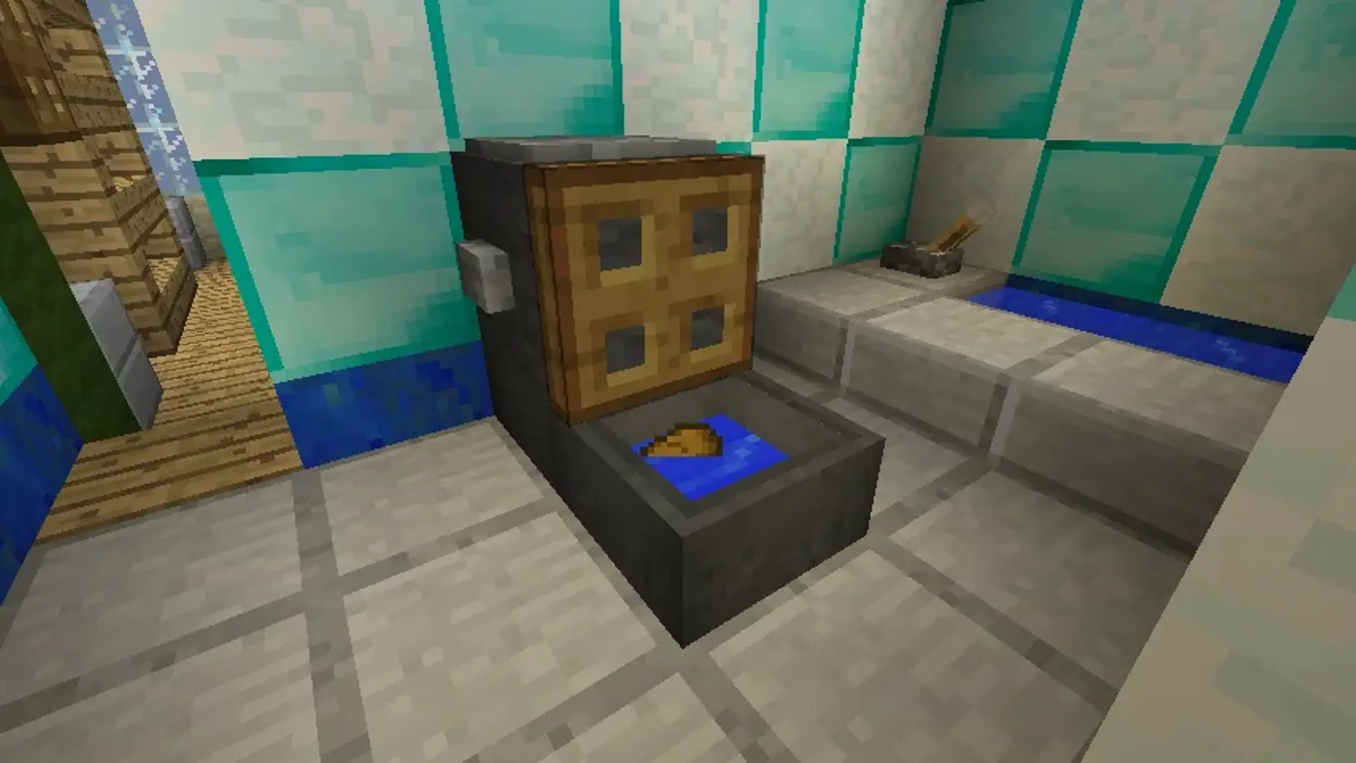 Minecraft. Как сделать туалет: от деревенского до красивого интерьера - изображение