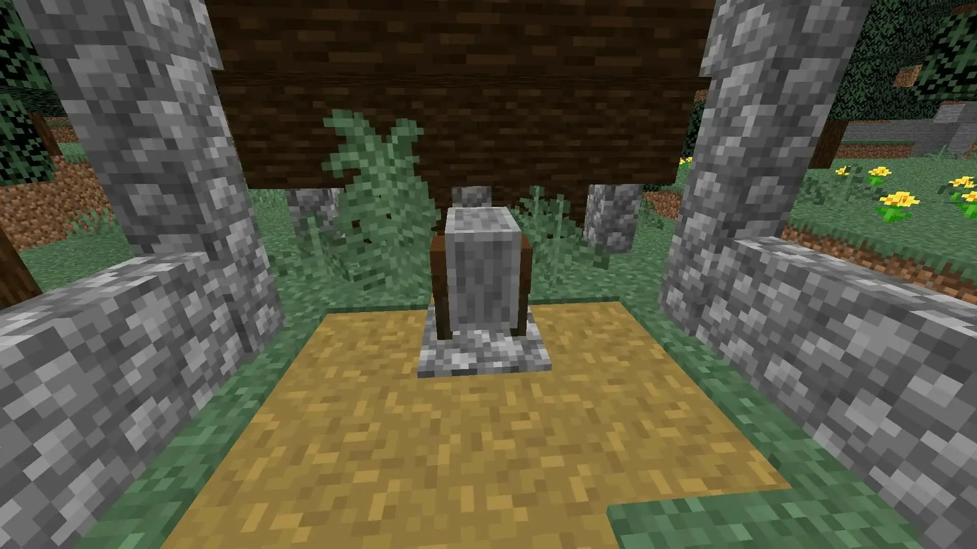 Minecraft. Как сделать точило: починка и снятие зачарований - изображение