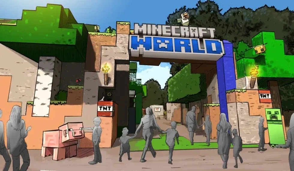 Mojang откроет тематический парк развлечений по Minecraft - изображение