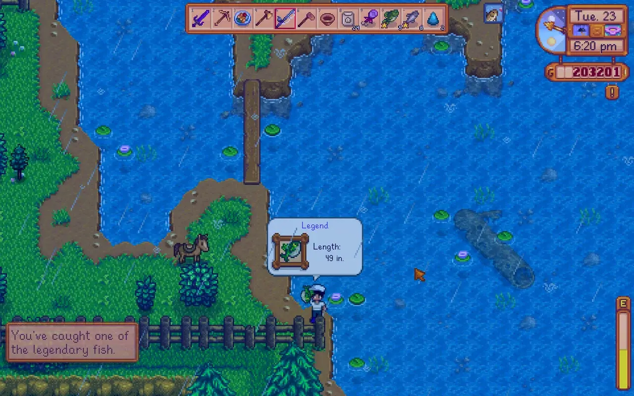 Рыбалка в Stardew Valley - изображение