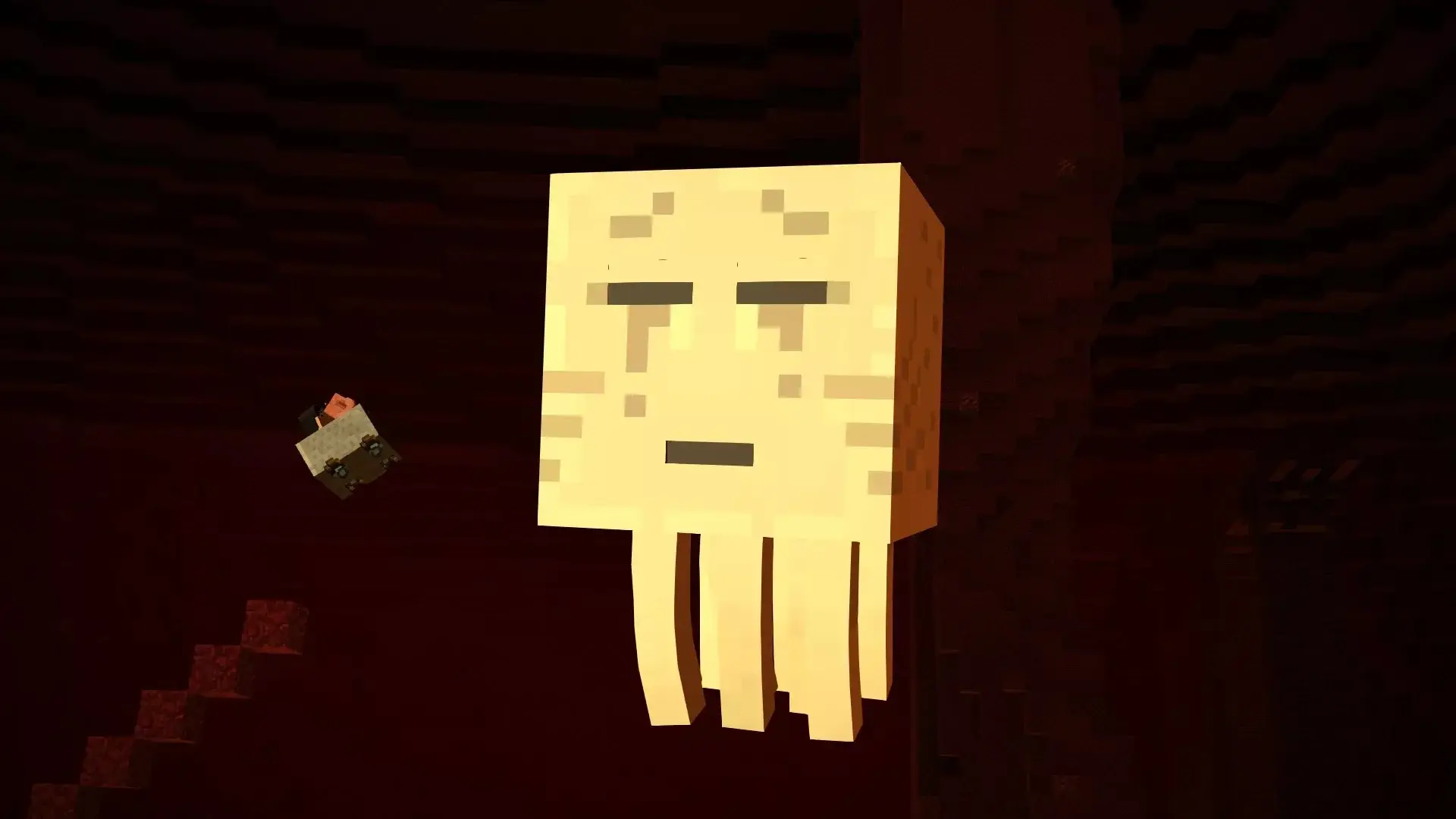Гаст в Minecraft. Вся информация о мобе - изображение