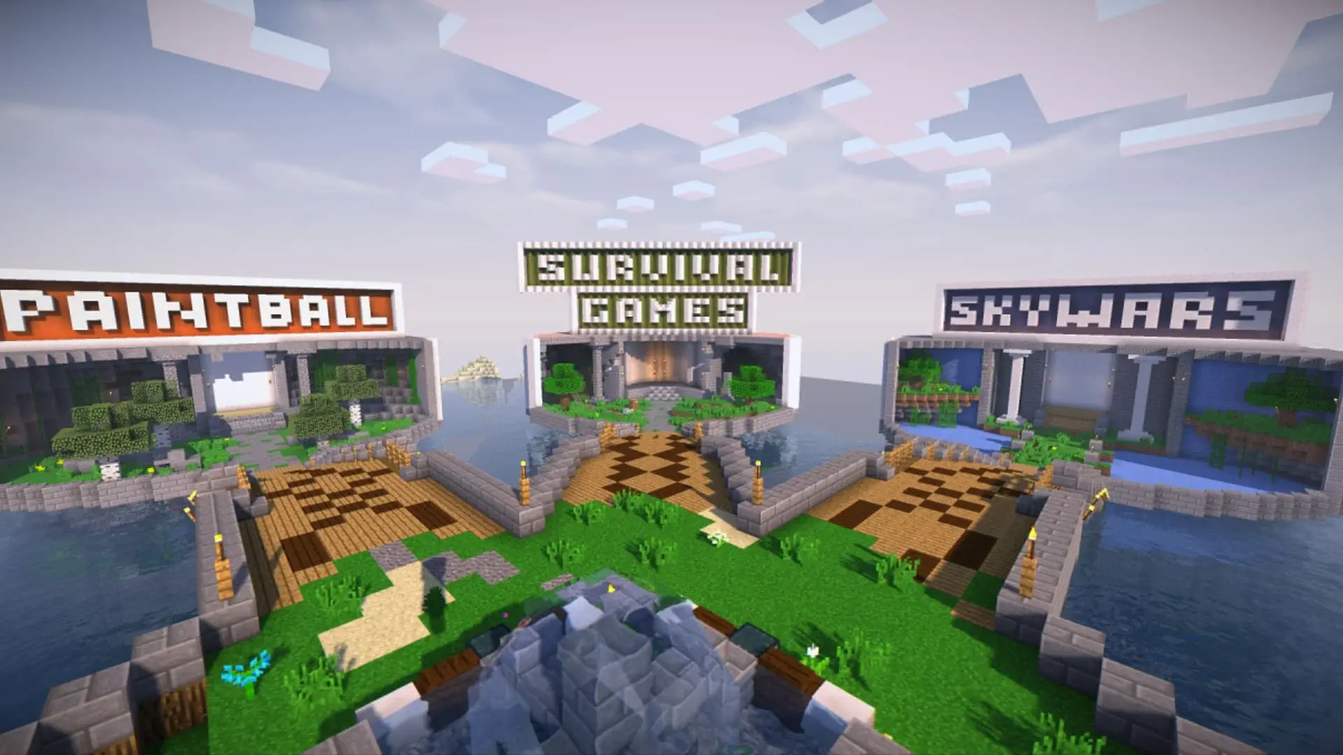 Лучшие карты для двоих в Minecraft - изображение