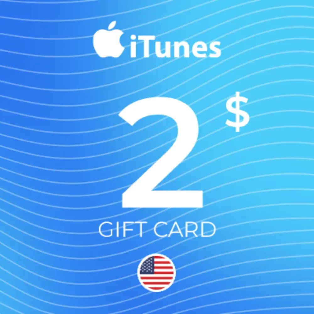 Купить Подарочная карта Apple App Store & iTunes 2 USD (США) - изображение
