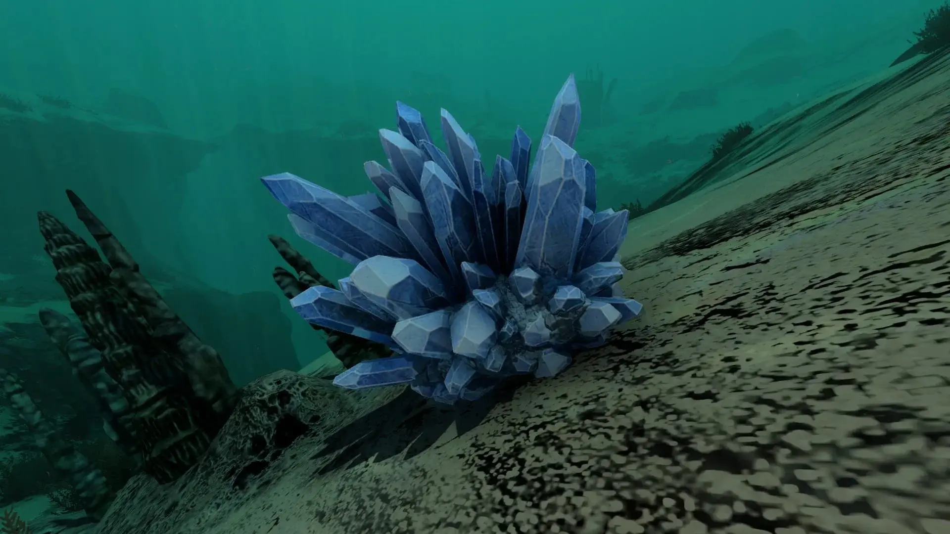 Subnautica 2. Где добыть Кварц в начале игры - изображение