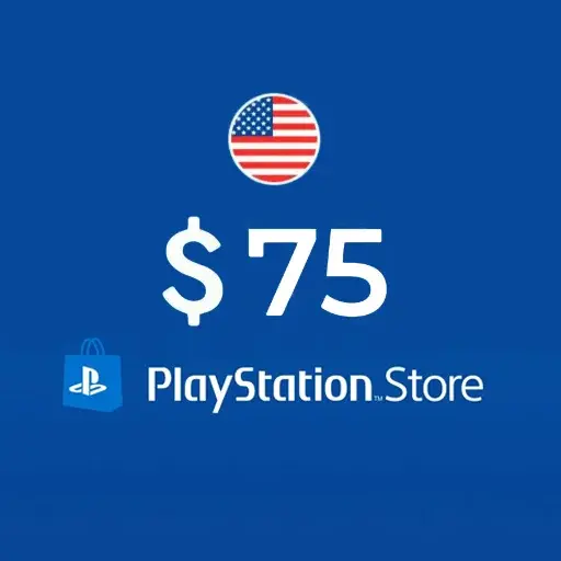 Купить Карта оплаты PS Store 75 USD (США) - изображение