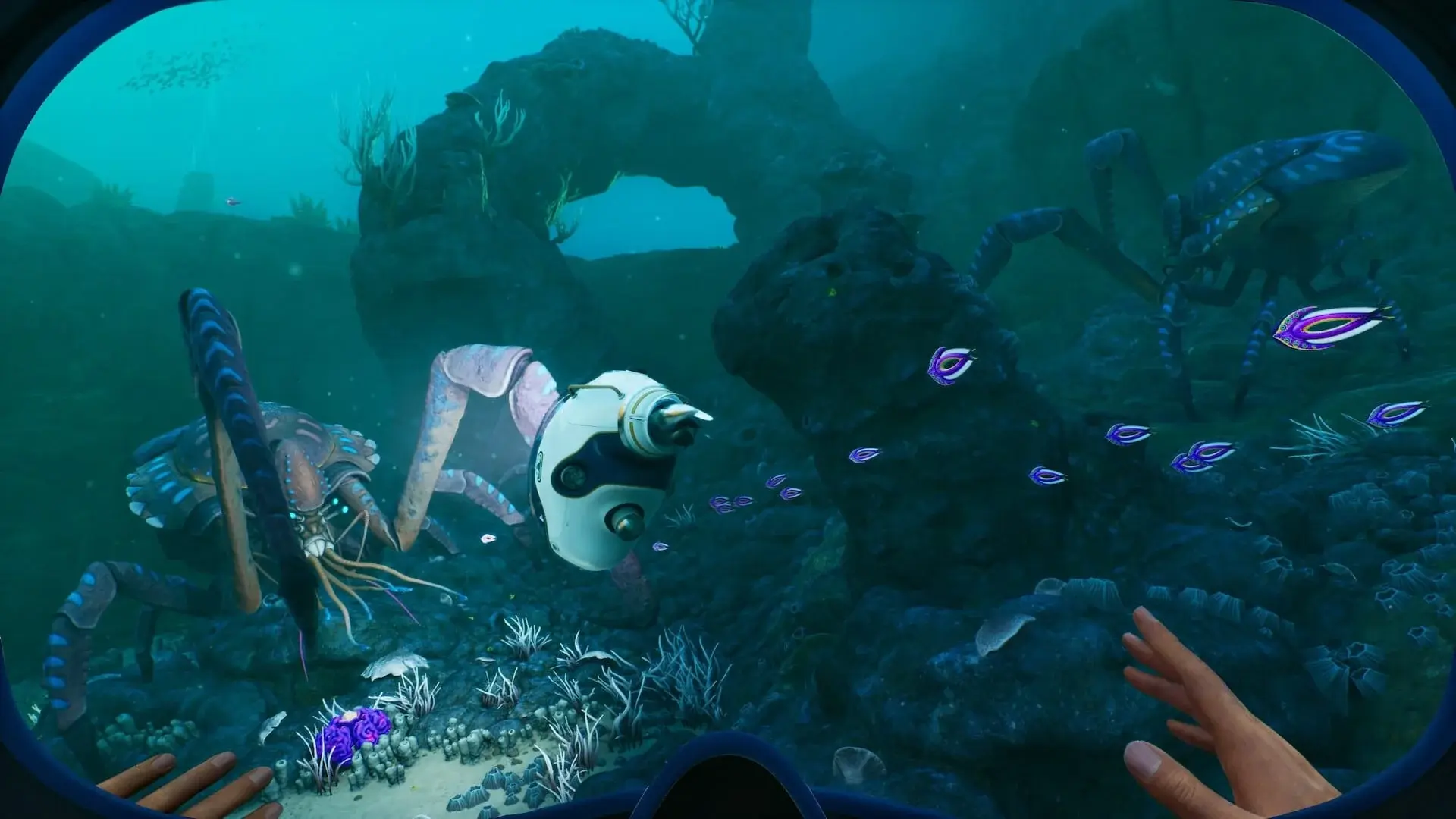 Subnautica 2. Где найти Троилит и как скрафтить Экстрактор металла - изображение