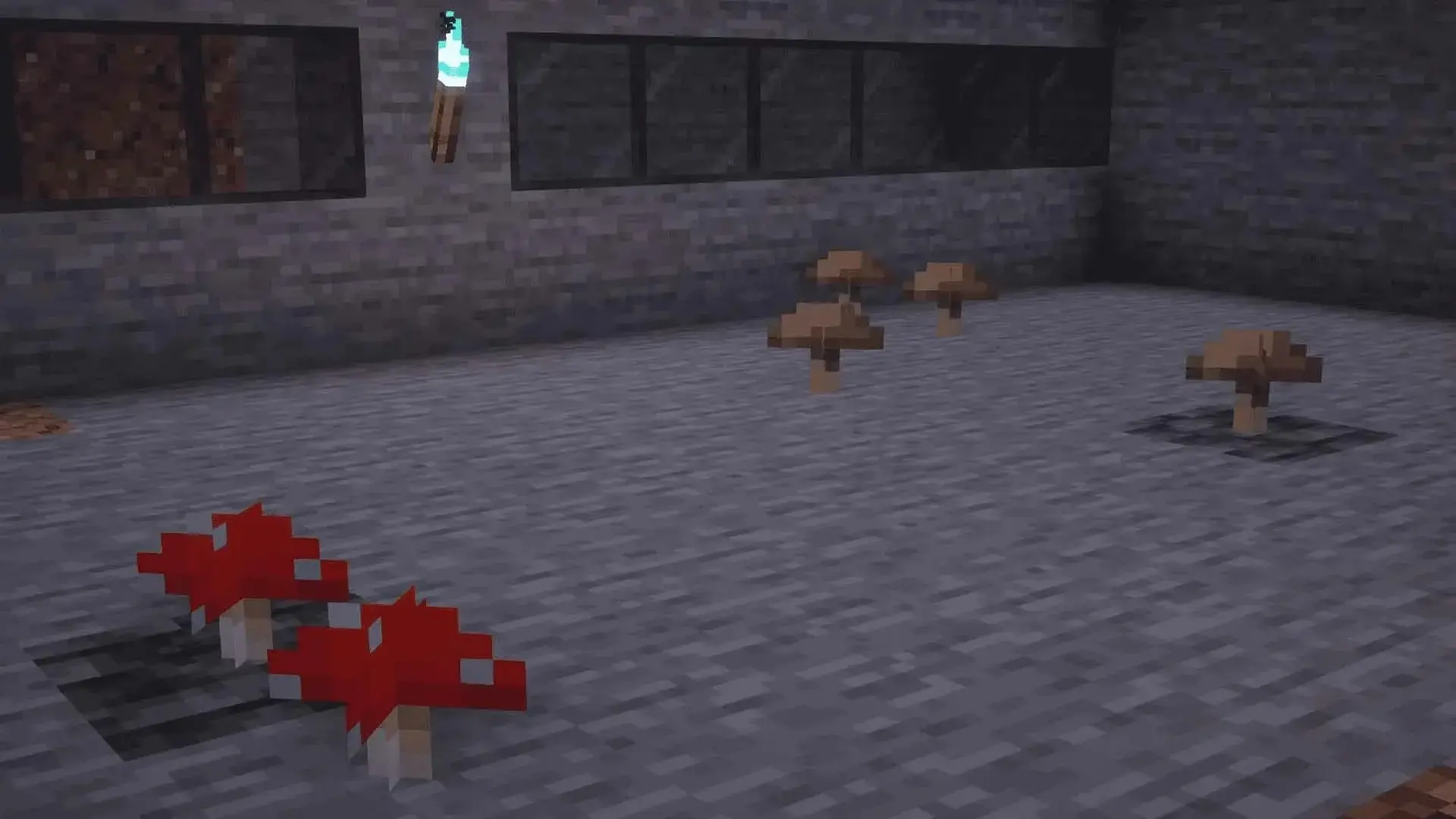Грибная ферма в Minecraft - изображение