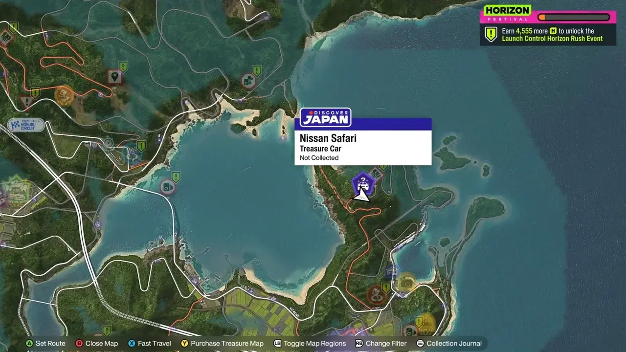 Forza Horizon 6. Где найти Nissan 1985 Safari Turbo - изображение