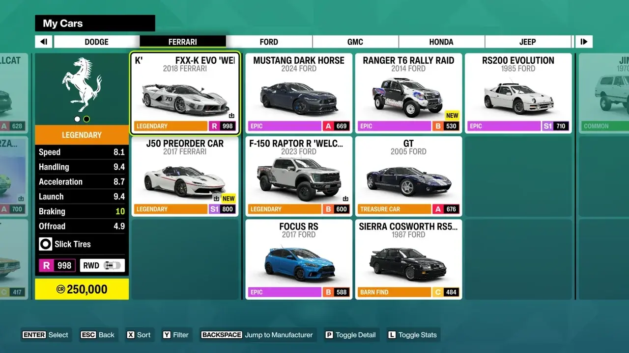 Forza Horizon 6. Лучшие автомобили - изображение