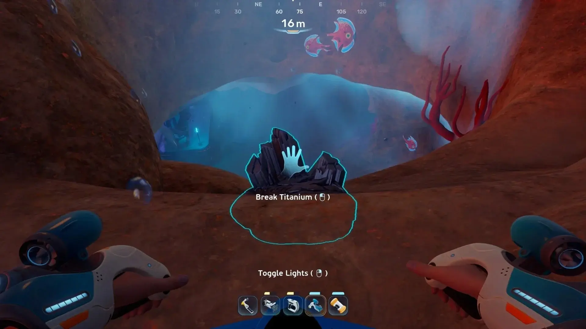 Subnautica 2. Где добыть Титан в начале игры - изображение