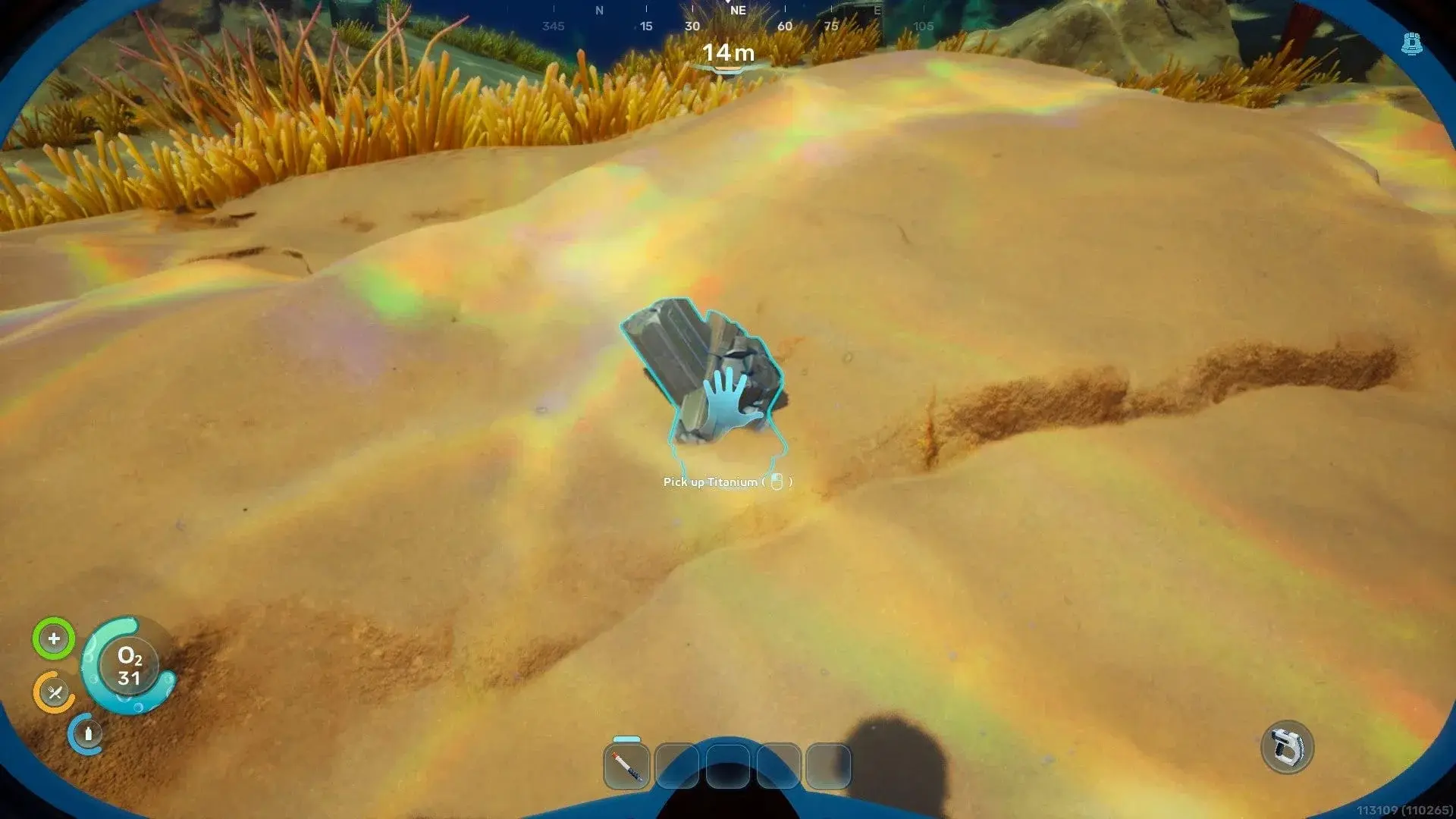 Subnautica 2. Где добыть Титан в начале игры - изображение