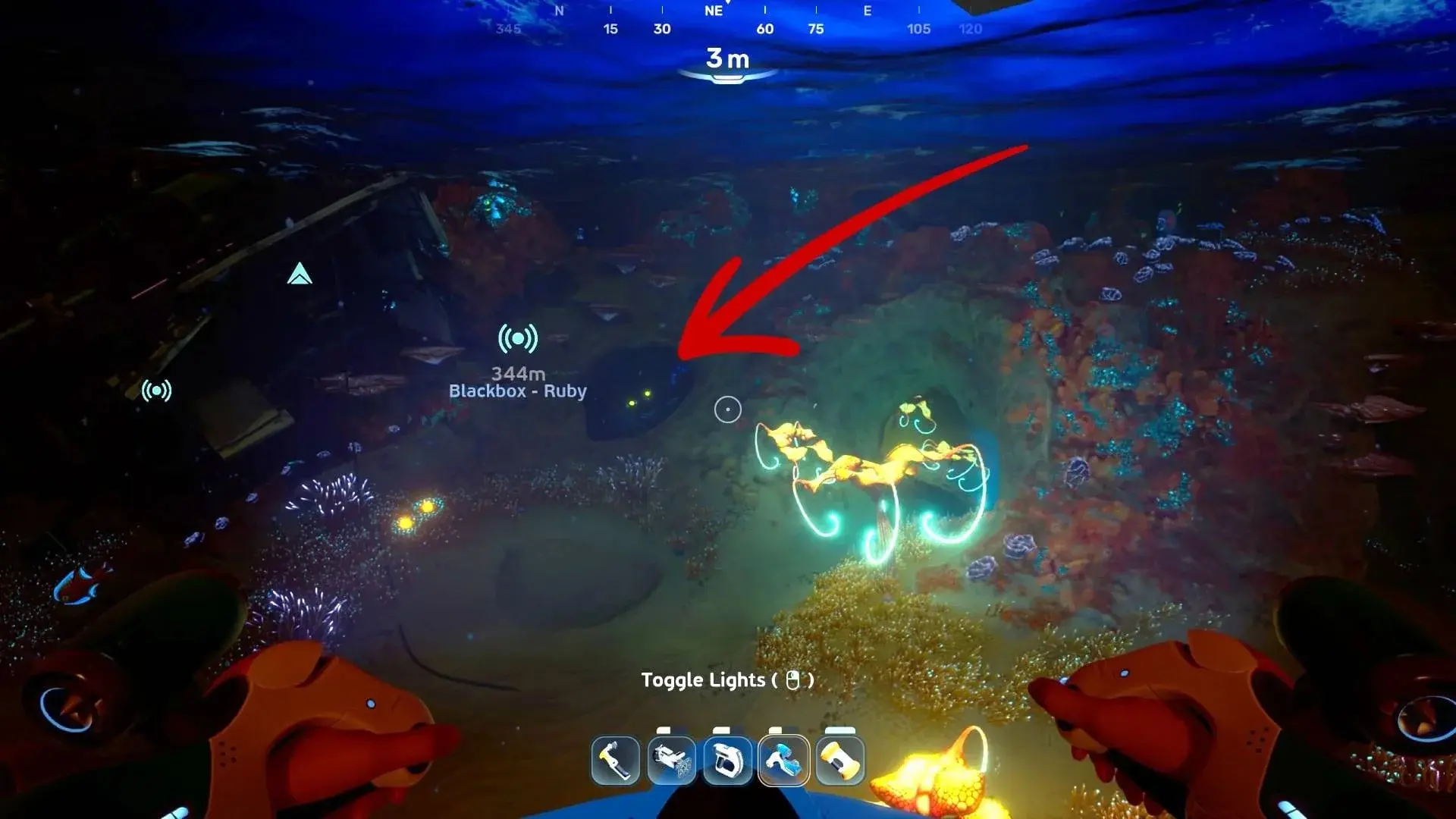 Subnautica 2. Где добыть Титан в начале игры - изображение