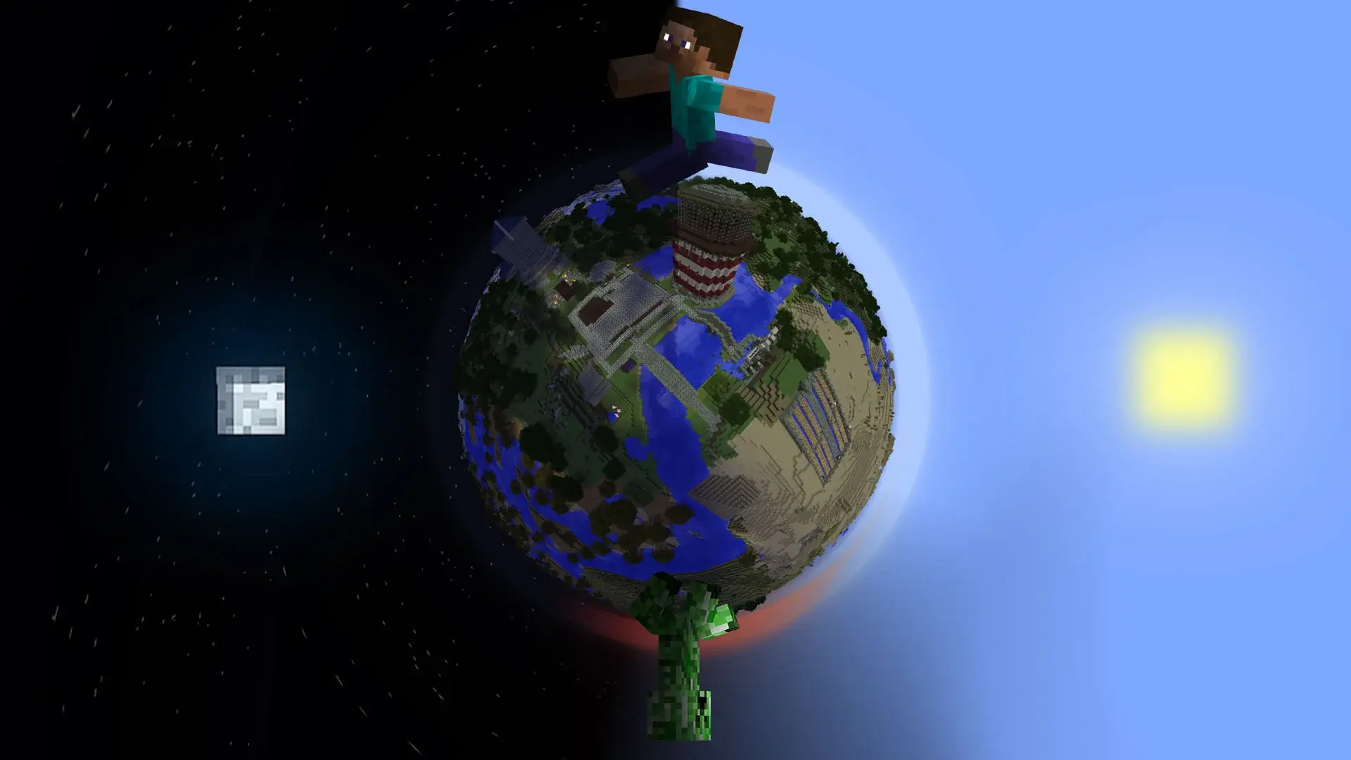 Как остановить время в Minecraft - изображение