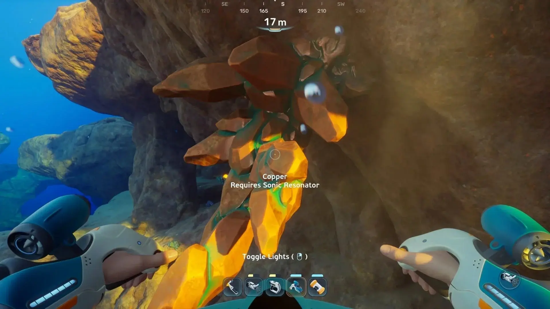 Subnautica 2. Где добыть Медь в начале игры - изображение