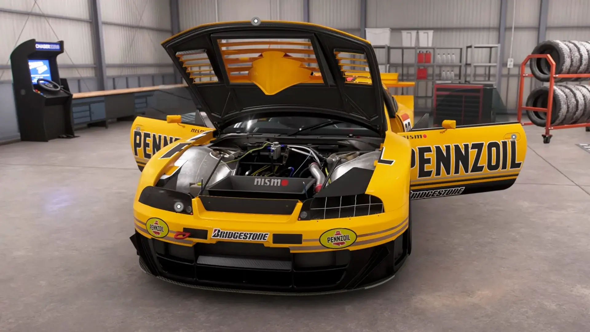 Forza Horizon 6. Где найти Nissan 1998 #23 Pennzoil NISMO Skyline GT-R - изображение