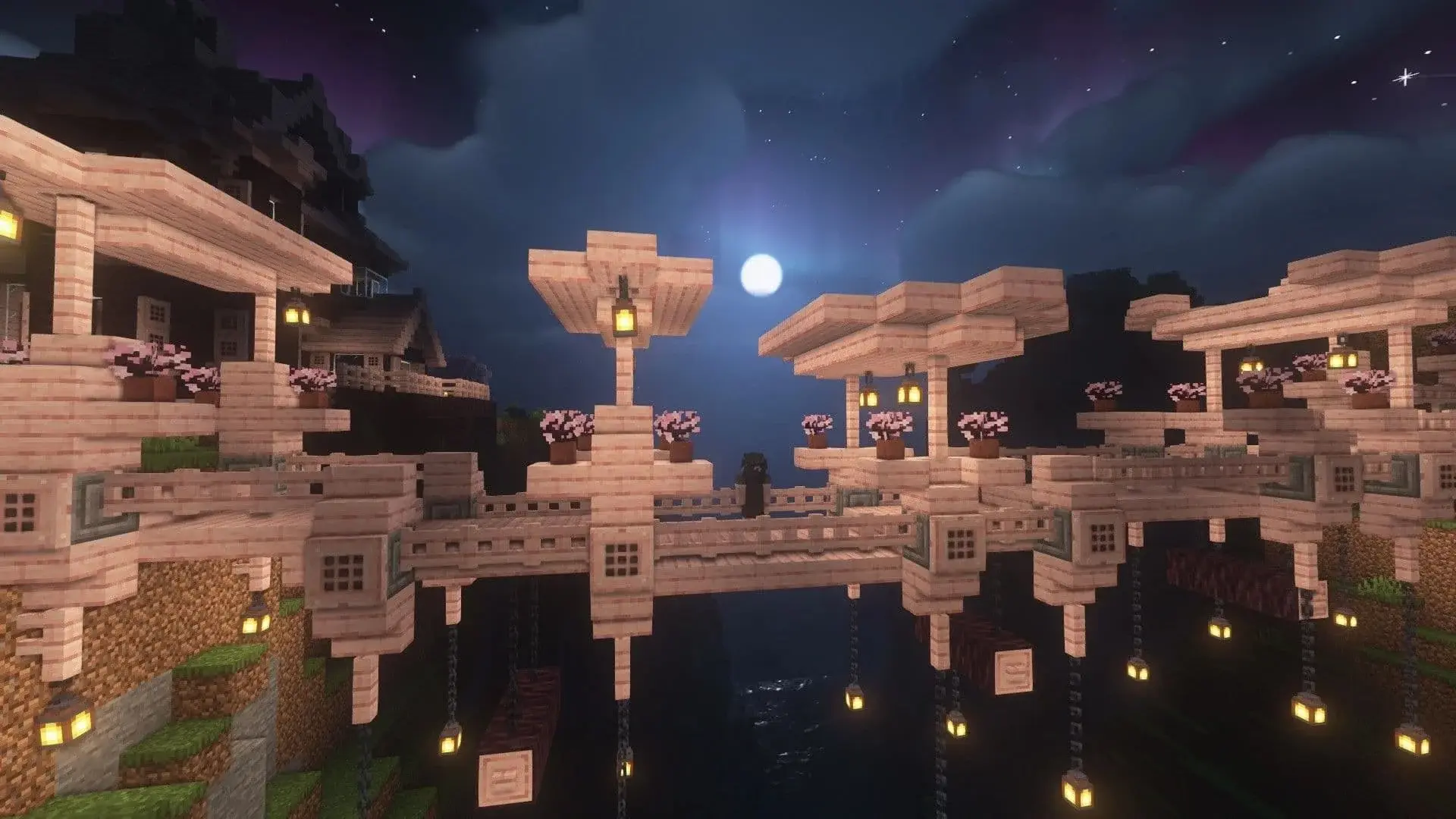 Вишнёвая роща в Minecraft: где найти и как использовать розовое дерево - изображение