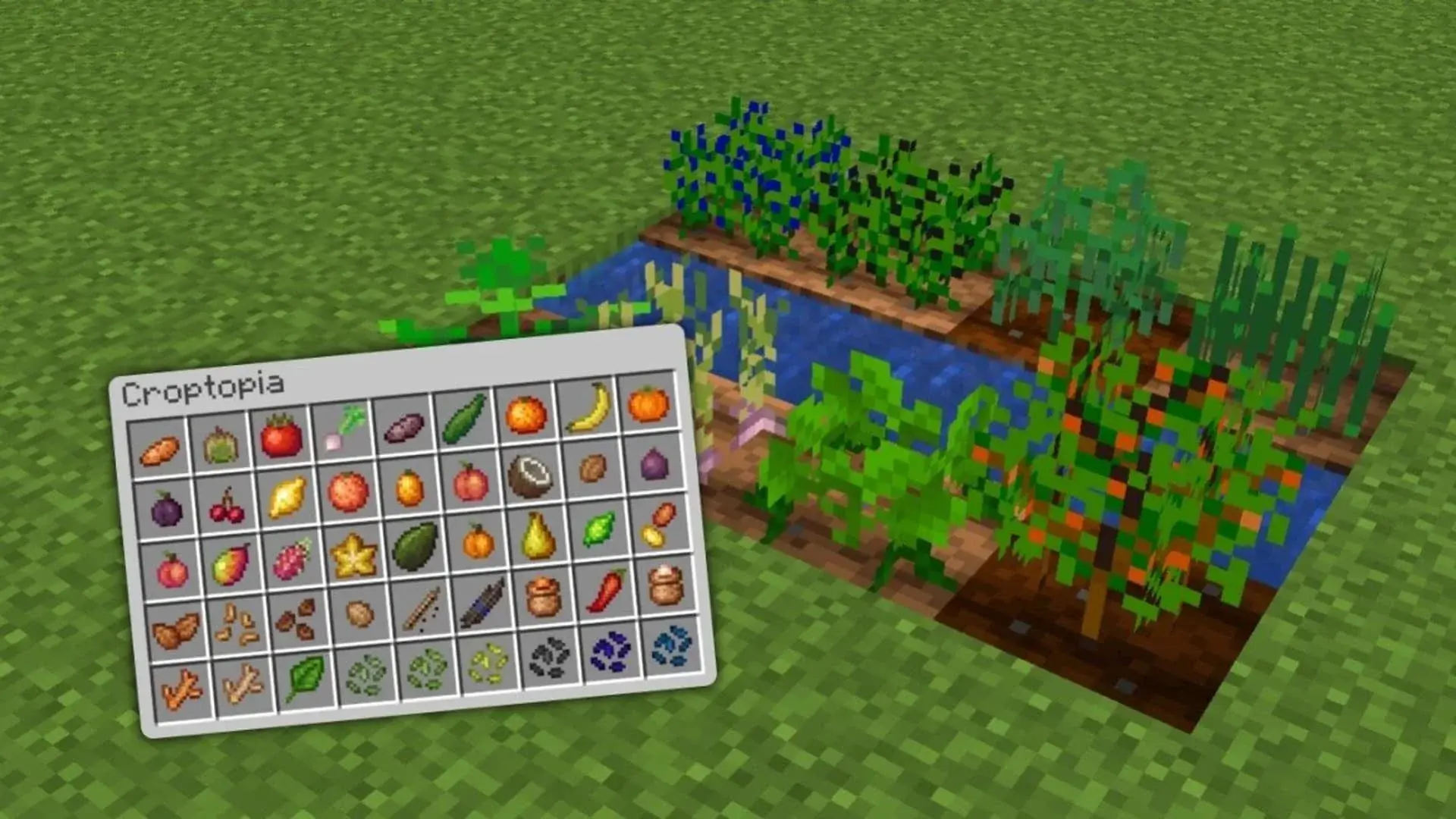 Minecraft. Лучшие моды на траву и растительность - изображение