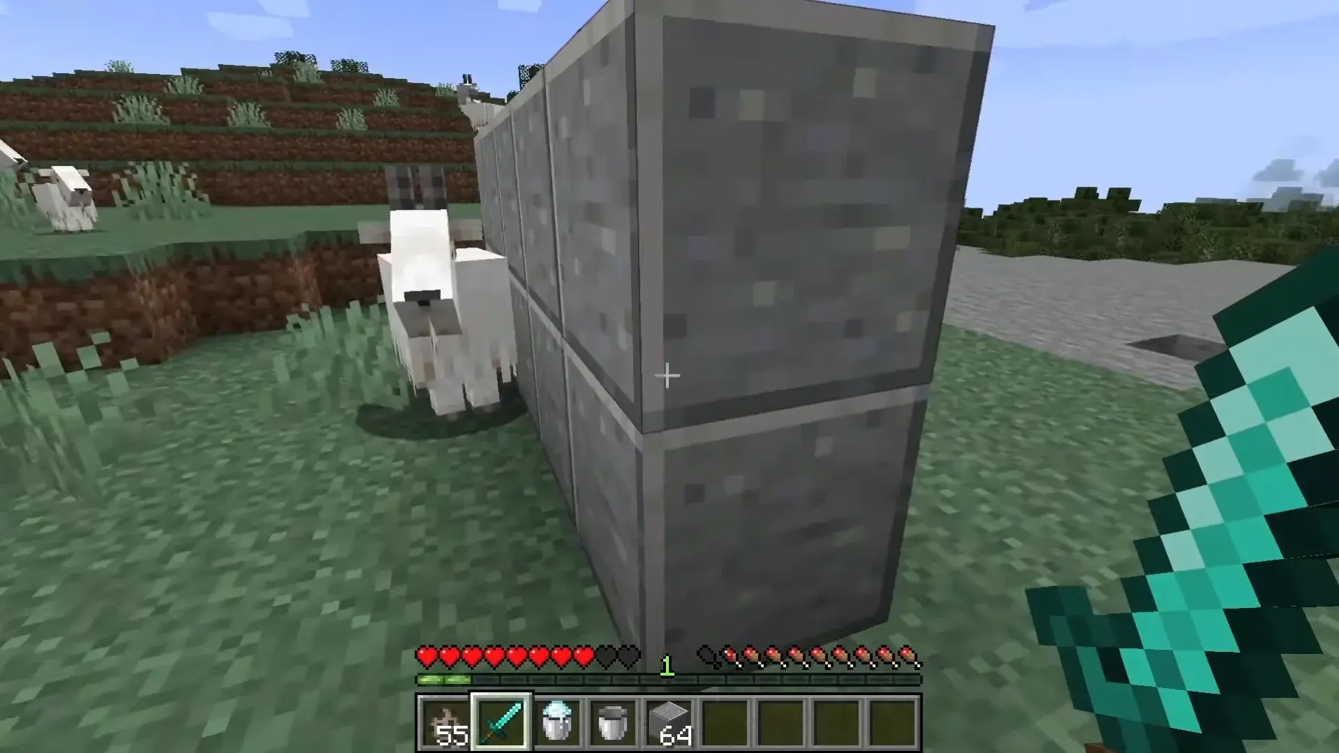 Козий рог в Minecraft: как добыть и для чего нужен - изображение