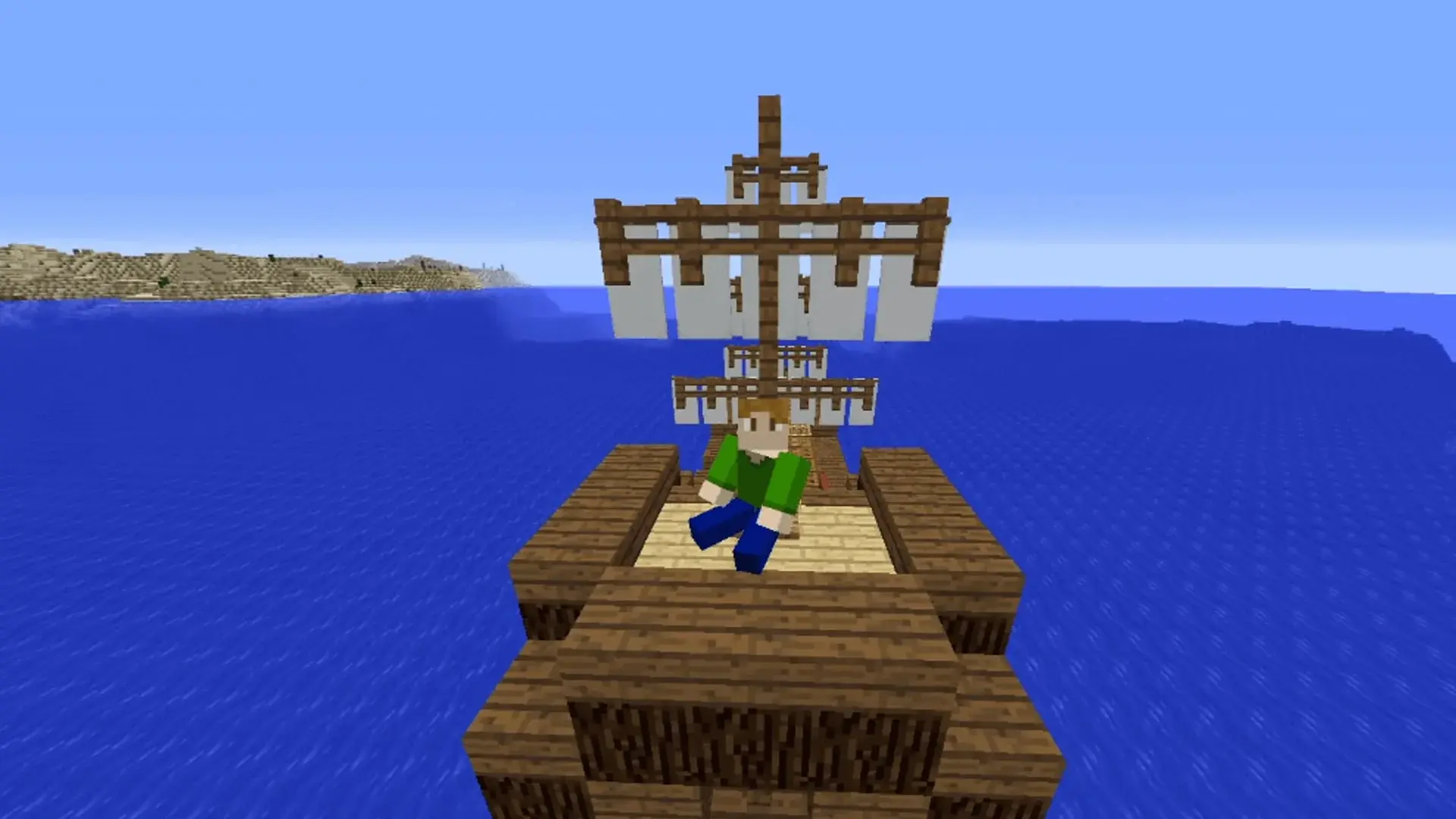 Корабли в Minecraft: лучшие моды и постройки - изображение
