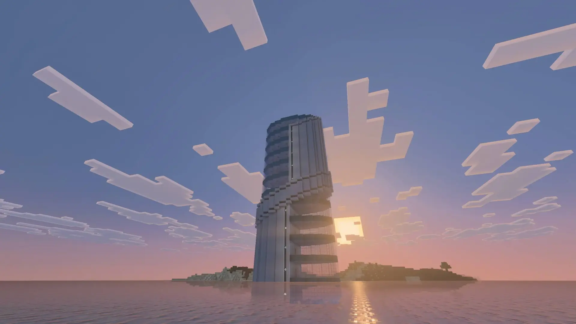 Как построить небоскрёб в Minecraft - изображение