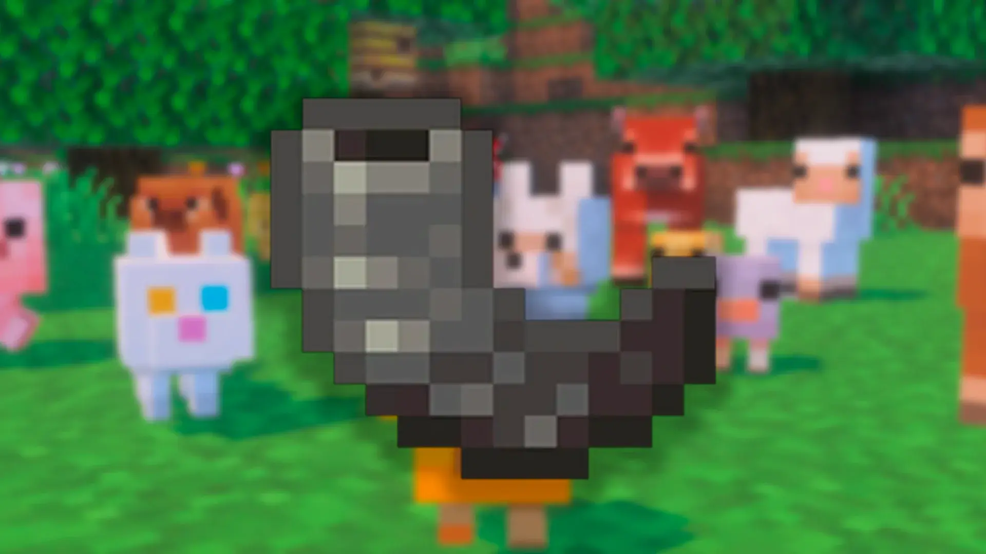 Козий рог в Minecraft: как добыть и для чего нужен - изображение