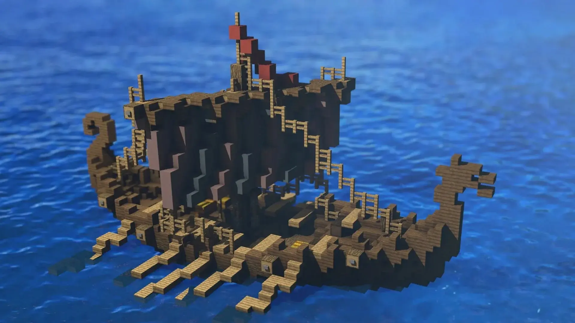 Корабли в Minecraft: лучшие моды и постройки - изображение