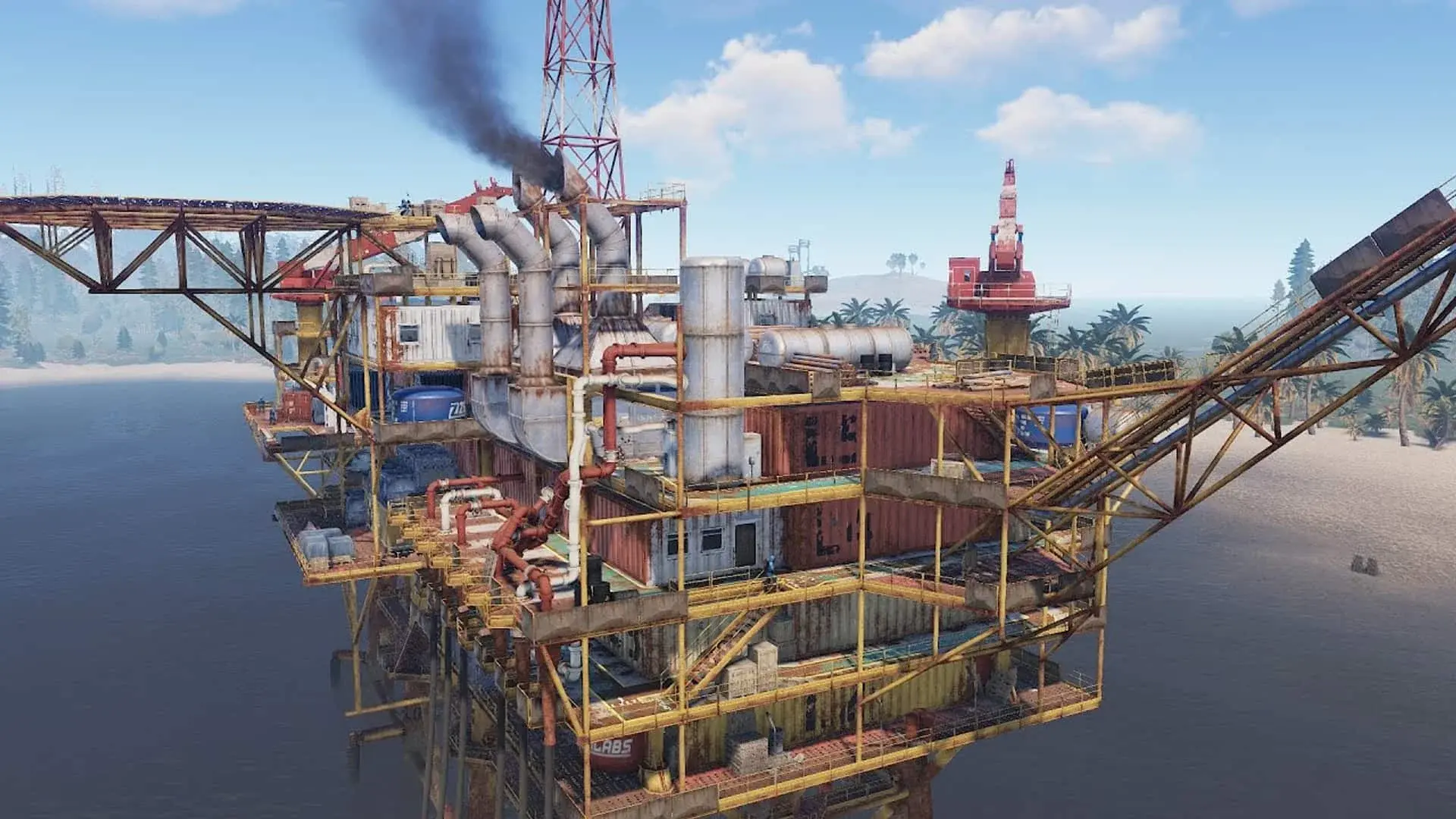 Rust. Как использовать камеры нефтевышки и зачем они нужны - изображение