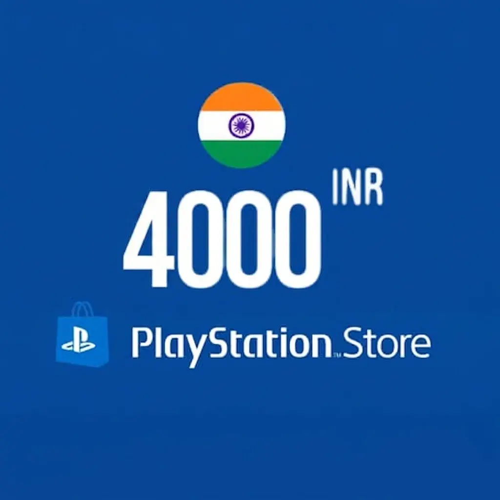 Купить Карта оплаты PS Store 4000 INR (Индия) - изображение