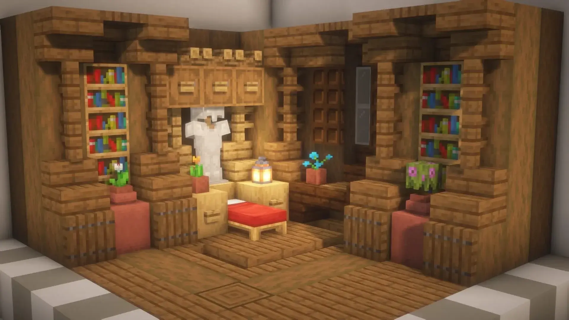 Как строить полы в Minecraft - изображение