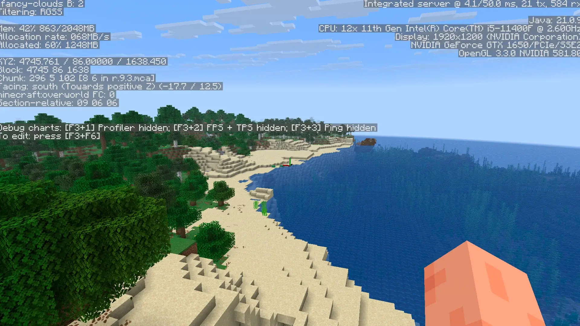 Команды для удаления блоков и установки невидимых барьеров в Minecraft - изображение