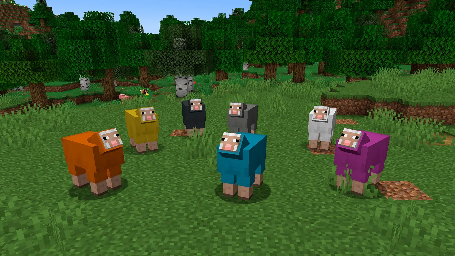 Что едят овцы в Minecraft и как их разводить - изображение