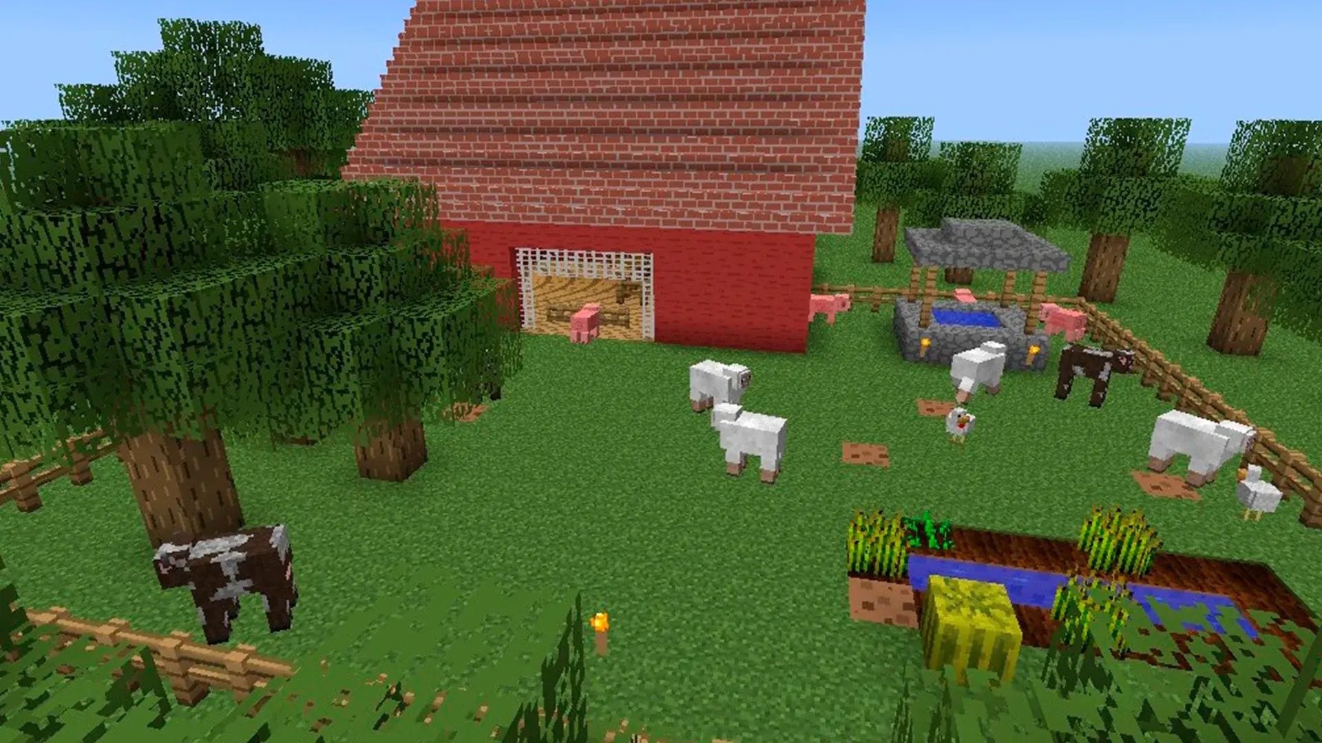 Коза в Minecraft: где найти и как приручить - изображение