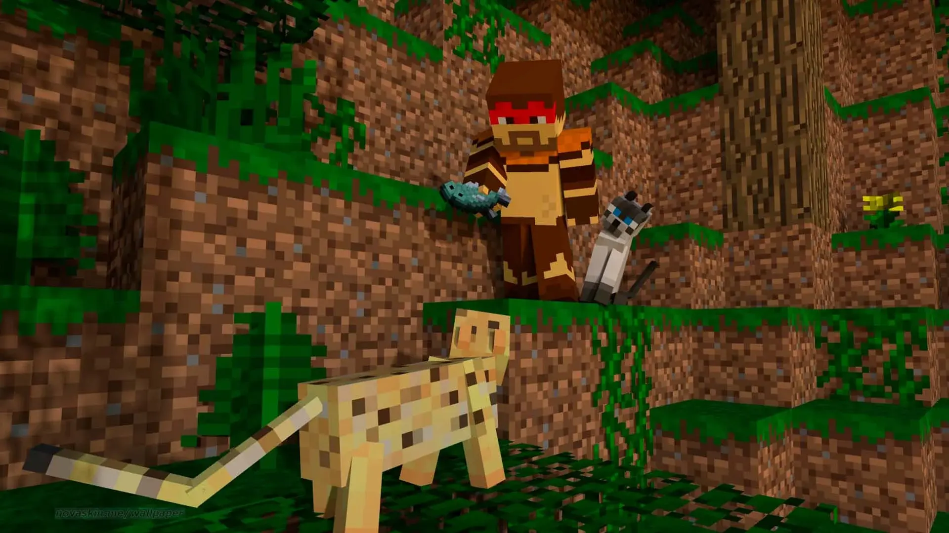 Разведение оцелотов в Minecraft - изображение