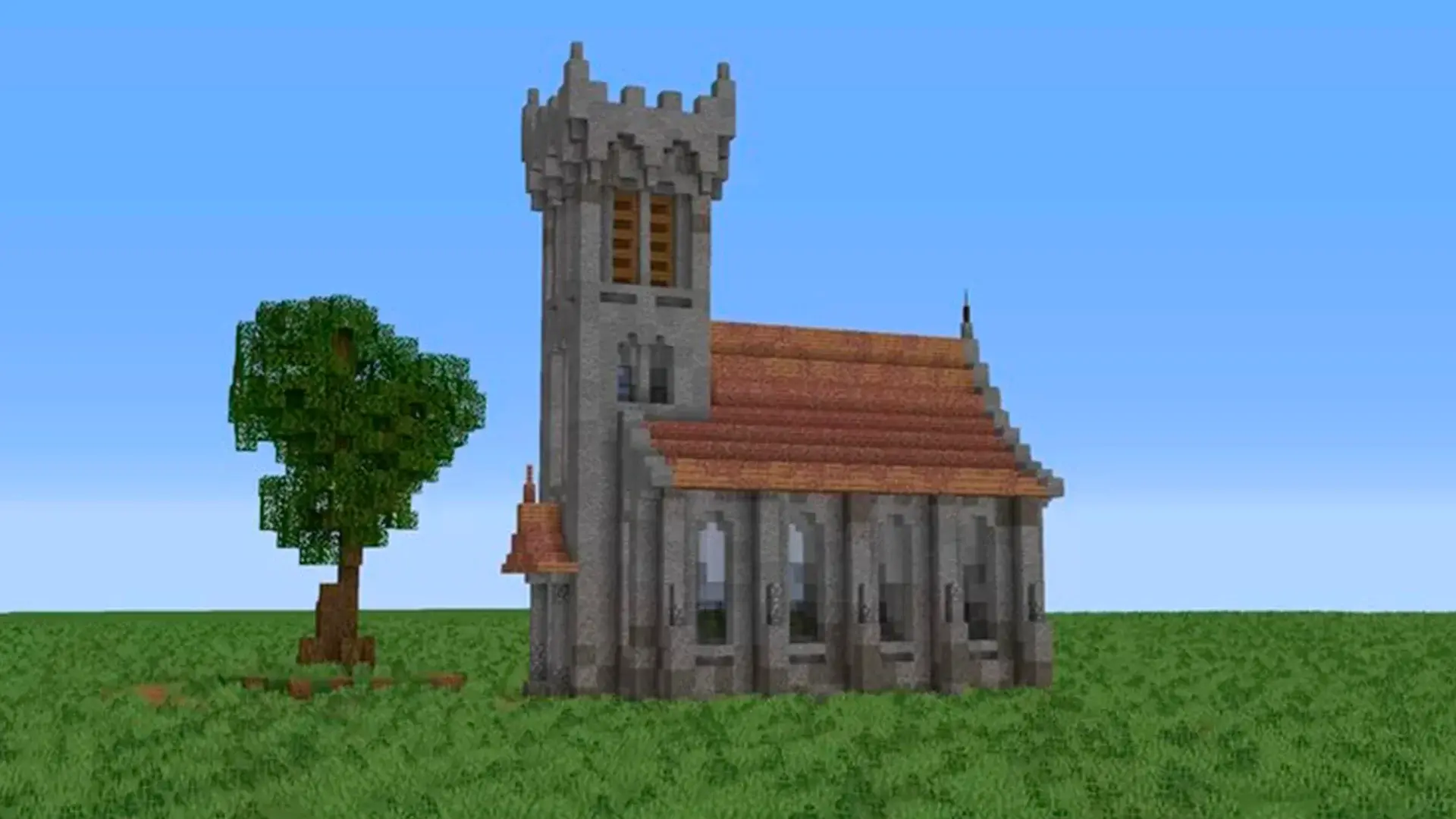 Как построить церковь в Minecraft - изображение