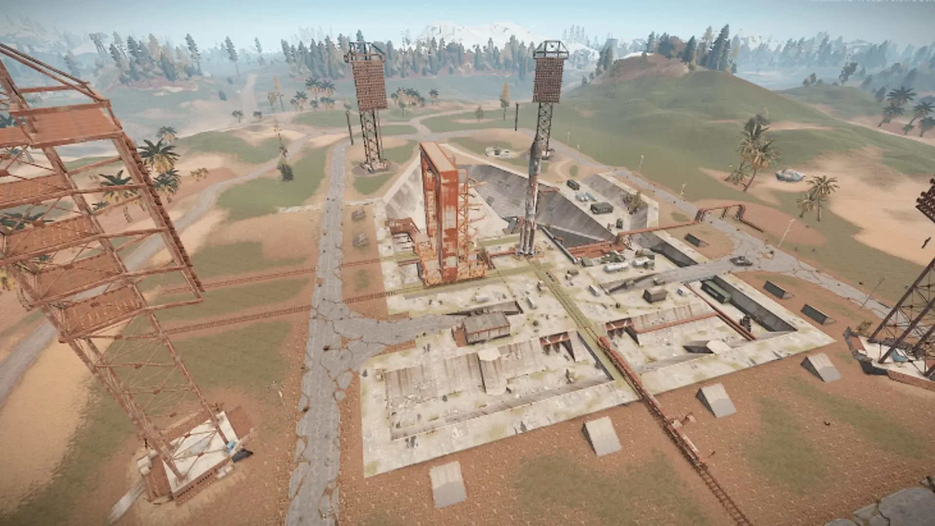 Rust. Как лутать Космодром - изображение