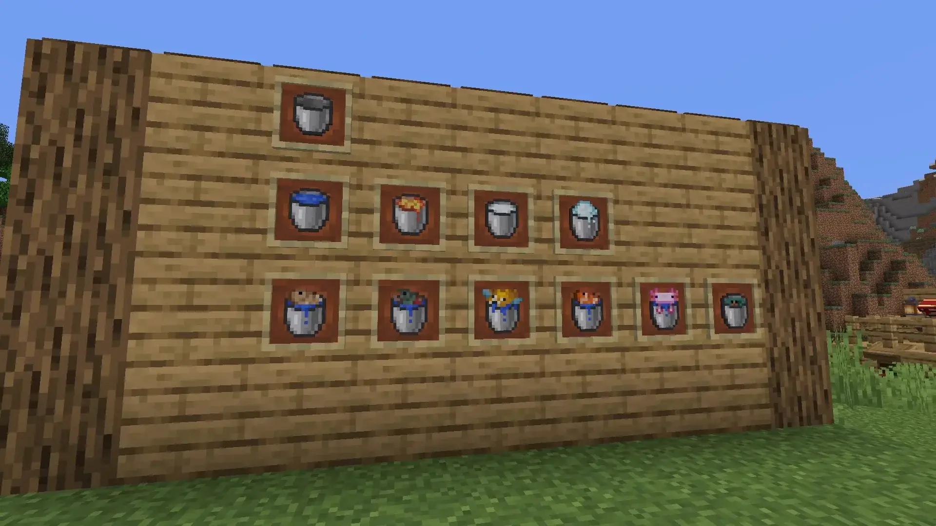 Minecraft. Как сделать ведро: крафт и применение - изображение