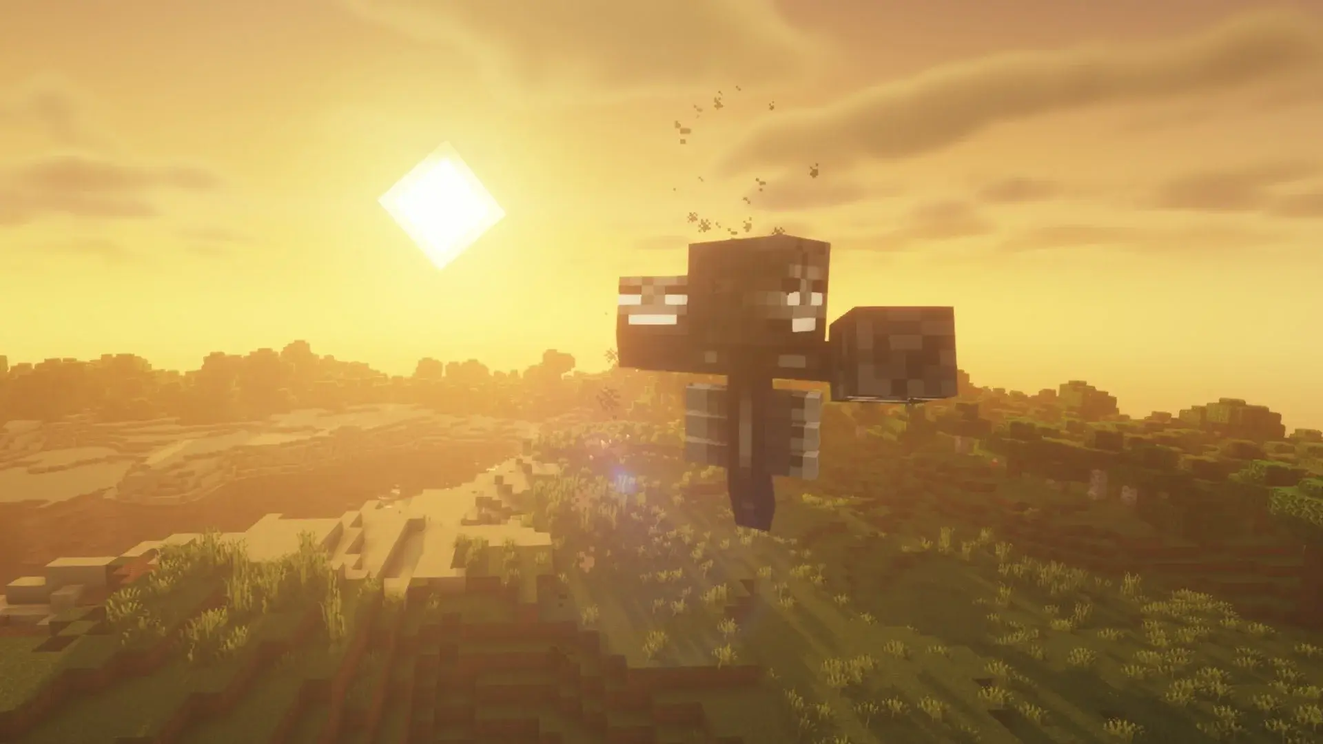 Визер в Minecraft: как призвать и победить Иссушителя - изображение